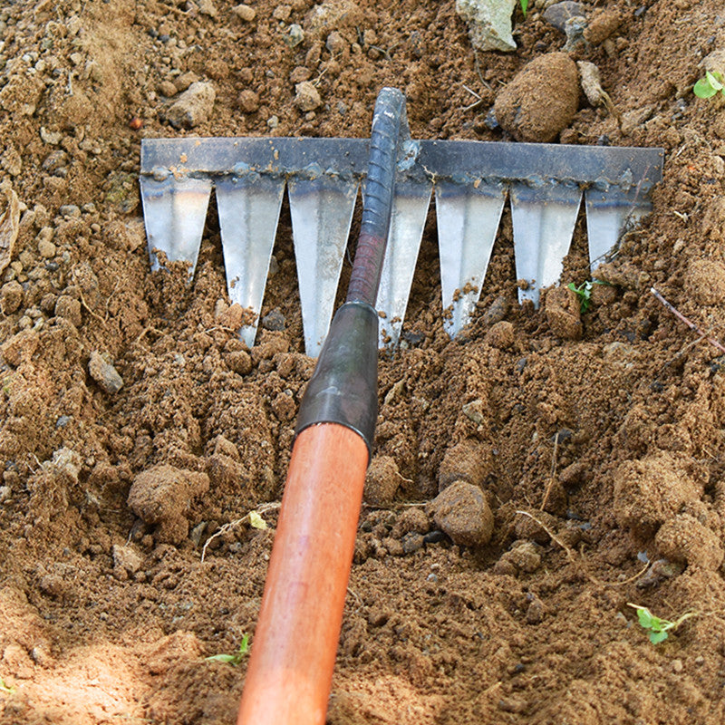 Effortless Weeding Tool for Your Garden | Durable Rake | RootMaster