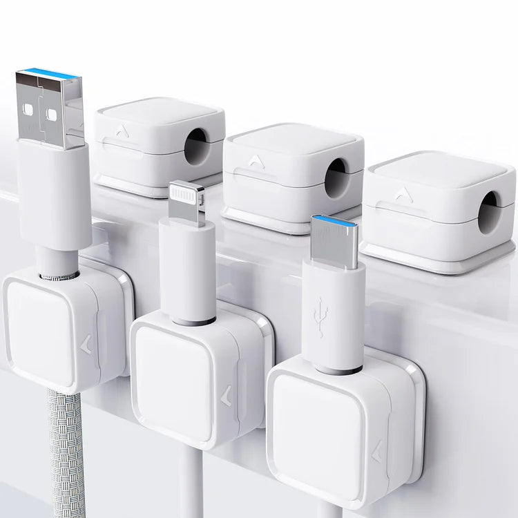NexaSnap™ Magnetic Cable Keeper — Snap Your Cables Into Effortless, Clutter-Free Control