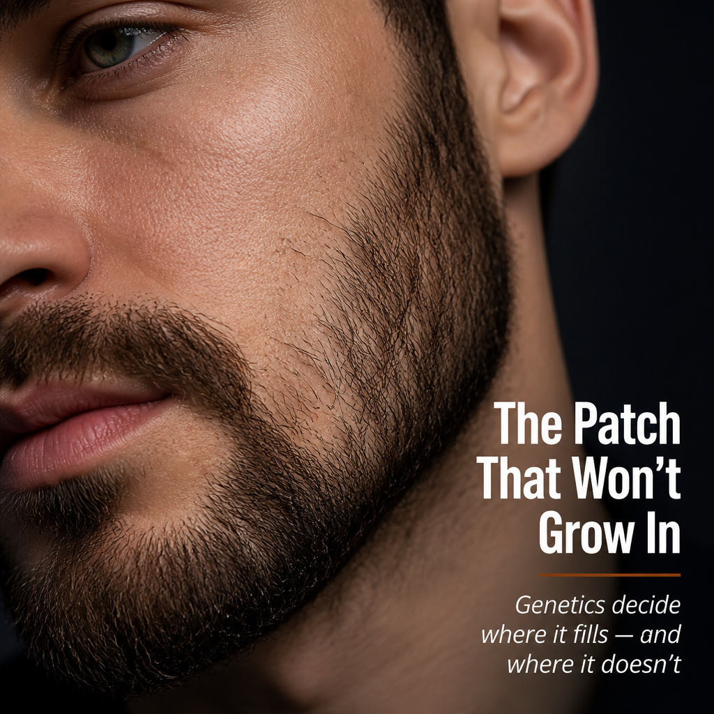 BrowAura™ — Instantly Cover Patchy Beard Areas Using Four Hair-Stroke Tips