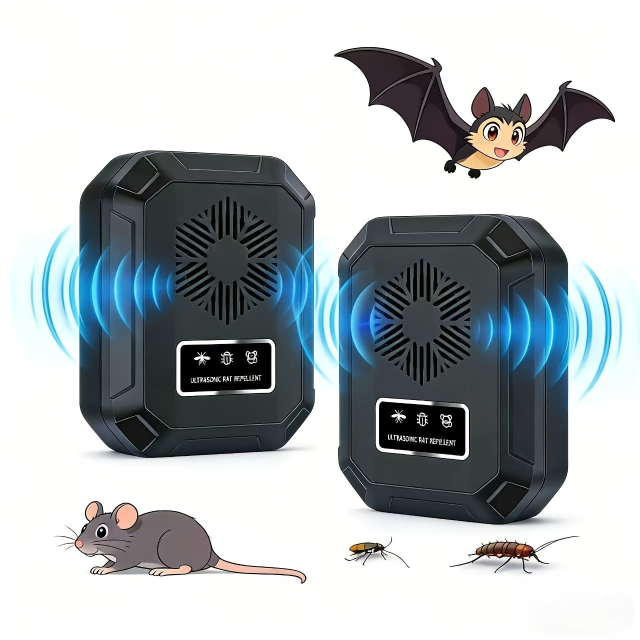 EcoWave – Compact Ultrasonic Pest Control Device