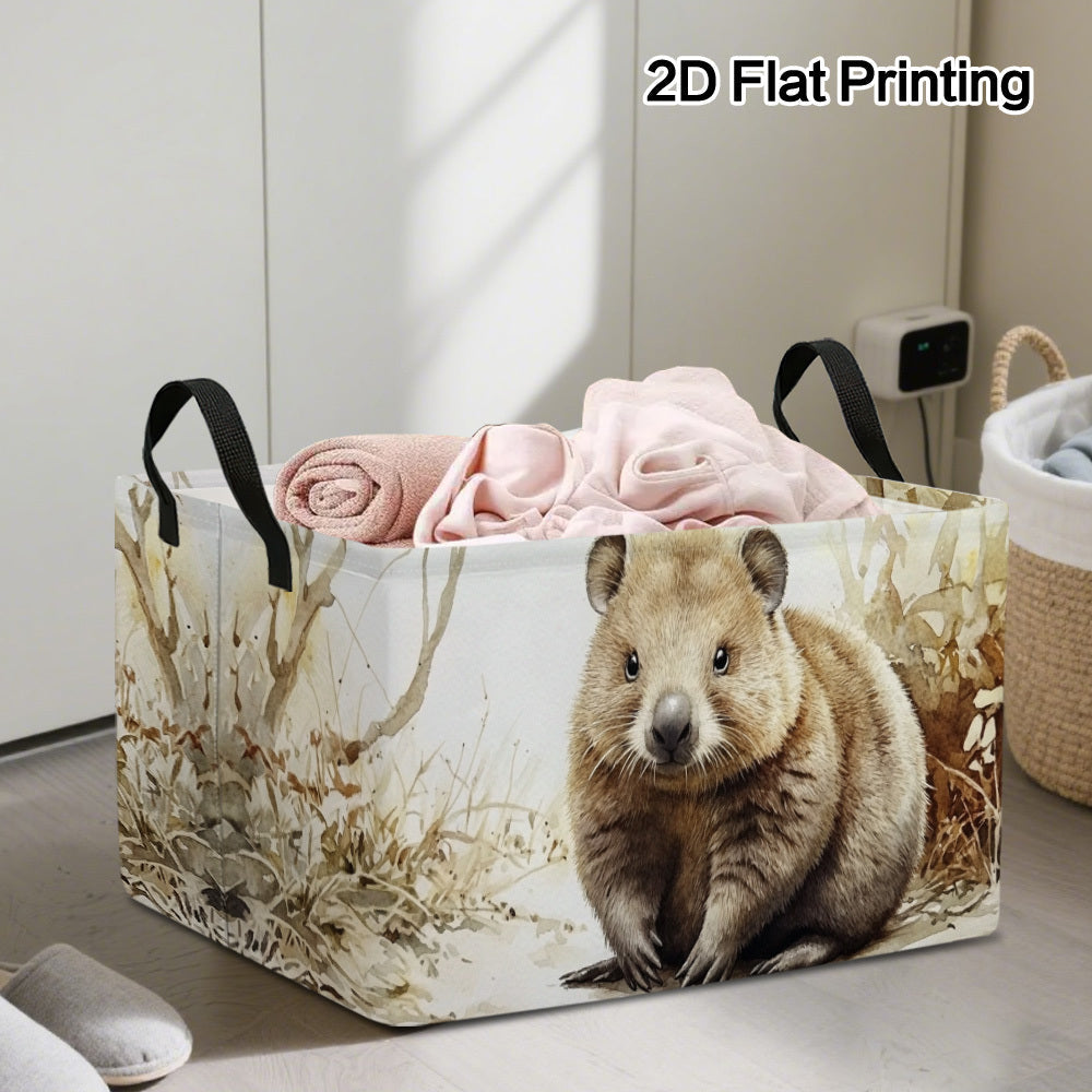 Wombat Haven – Stylish Storage Basket for Organized Living