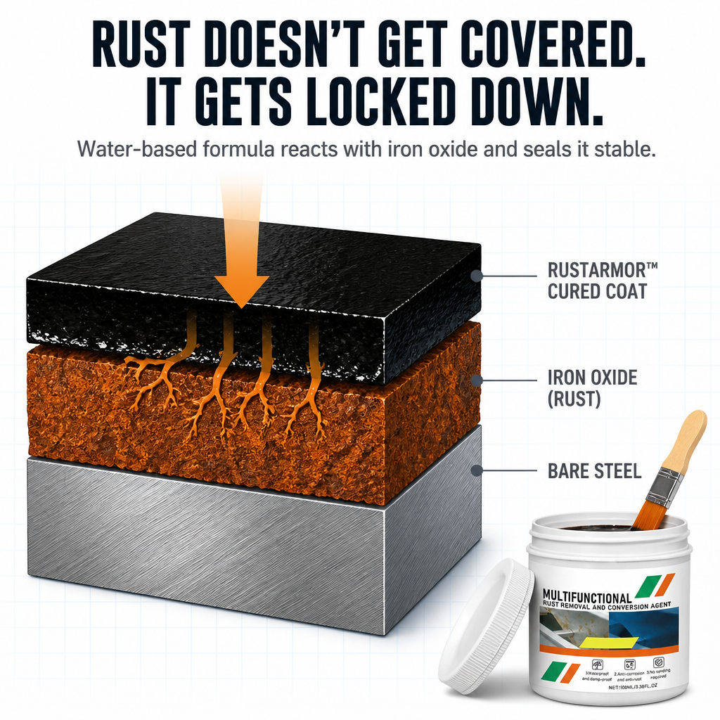 RustArmor™ — Apply It Fast, Stop The Rust, Protect Your Metal For Years