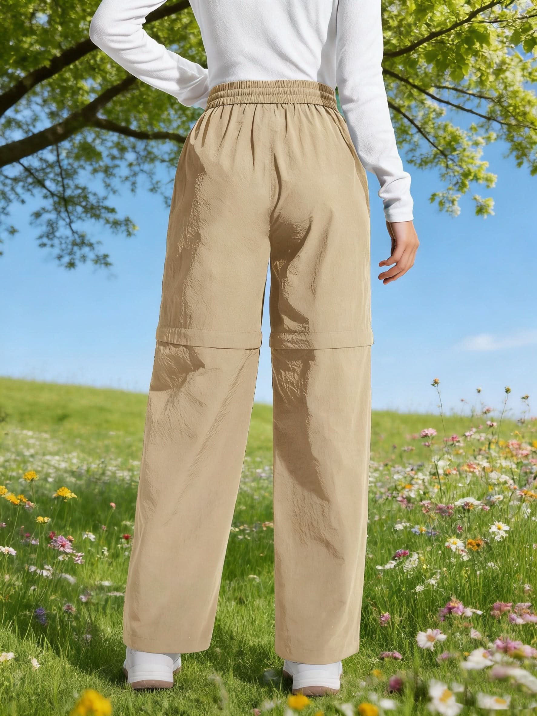 Convertible Outdoor Hiking Trousers for Adventure Activities
