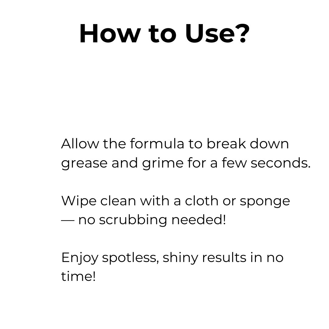 FoamCleanser™ — One Swipe to Instant Shine and Effortless Cleanliness Everywhere