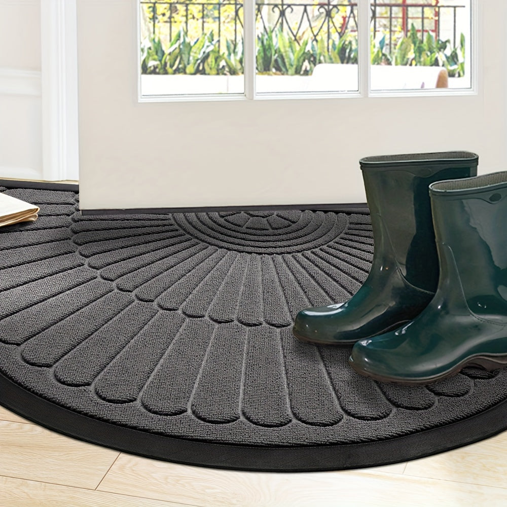 EntryGuard Ultra-Thin Welcome Mat for Home & Garage