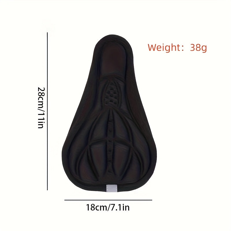 ComfortMax - Breathable Gel Bike Seat Cover for Ultimate Comfort