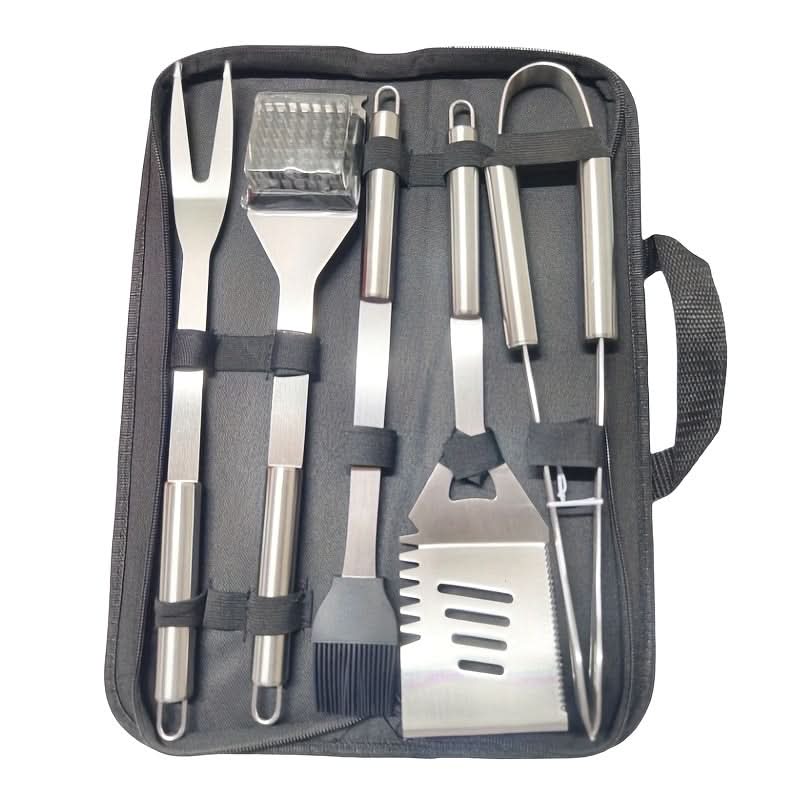 BBQ Tool Set in Stainless Steel with Carrying Case