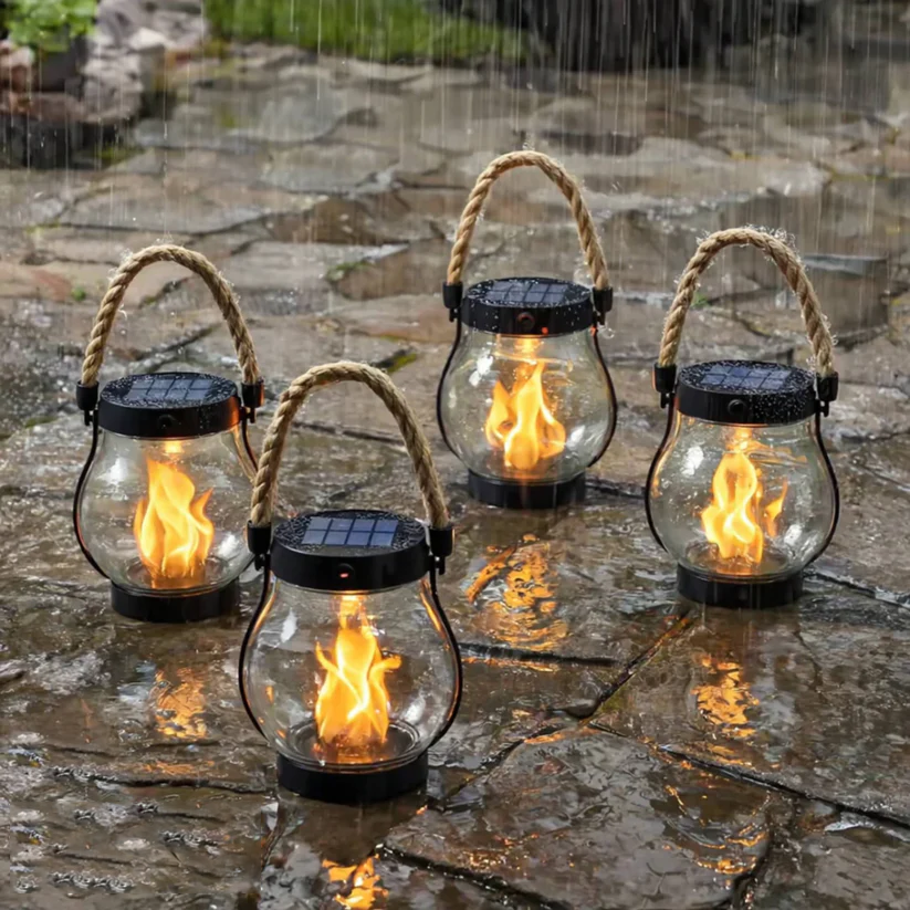 EmberLux™ — Ignite Cozy Nights with Safe, Stunning Solar Flame Glow
