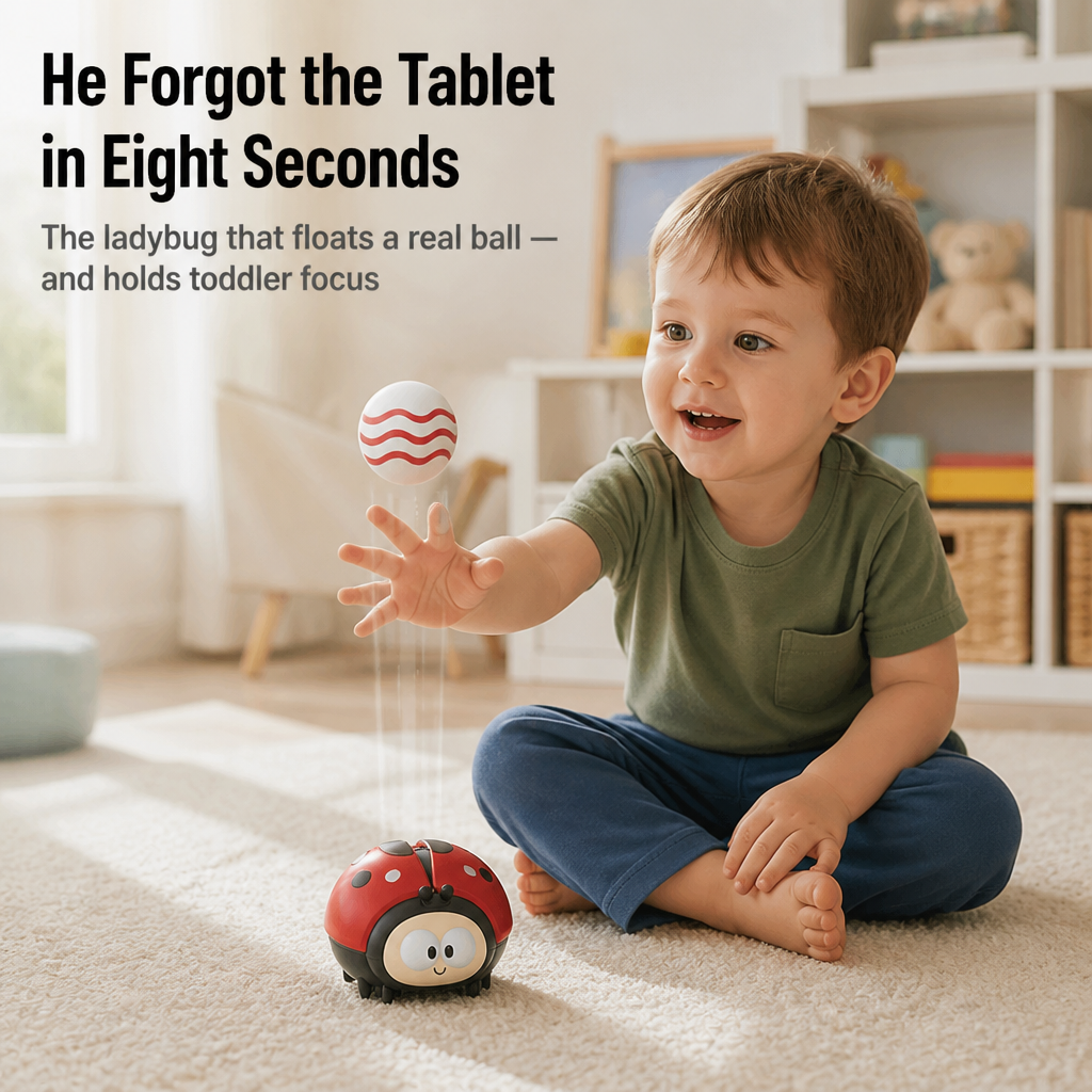 LuminaFlutter™ — Toss a Ball, Slide a Bug, Keep Your Toddler Off the Tablet