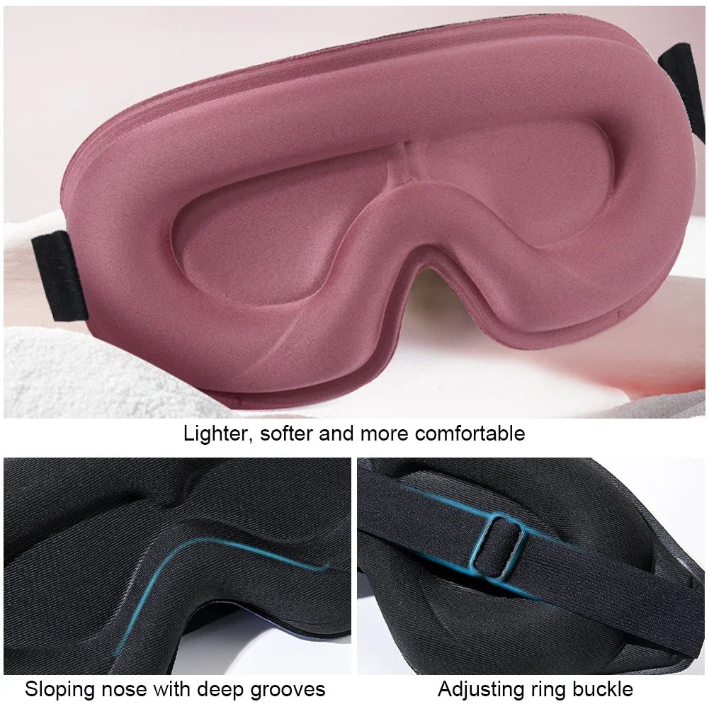 Lightproof 3D Eye Contouring Sleep Mask