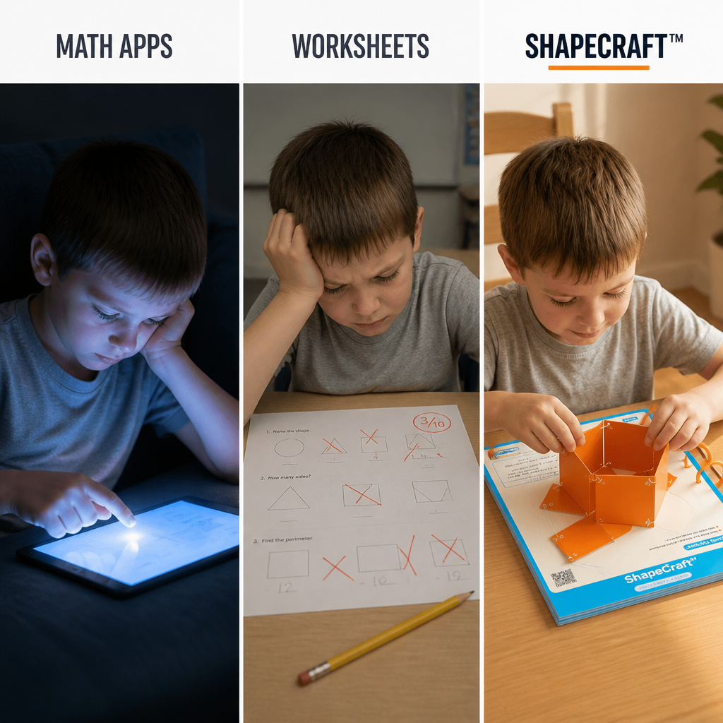 ShapeCraft™ — Create Real 3D Shapes And Help Geometry Finally Click For Kids 6+