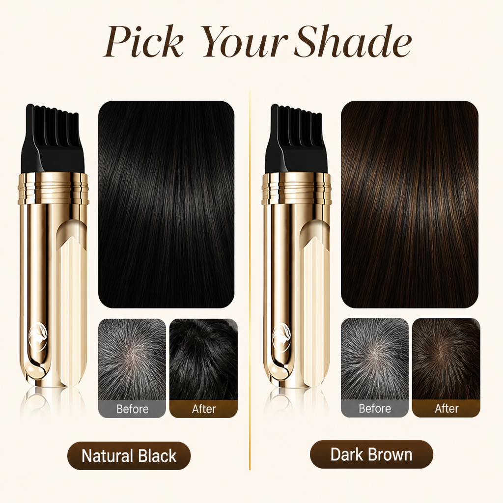 ColorLuxe™ — Conceal Stubborn Grays In 60 Seconds Mess- and Glove-Free