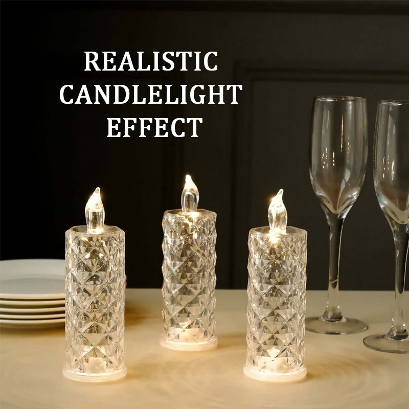 CrystalAura™ — Ignite Your Nights with Effortless, Romantic Glow