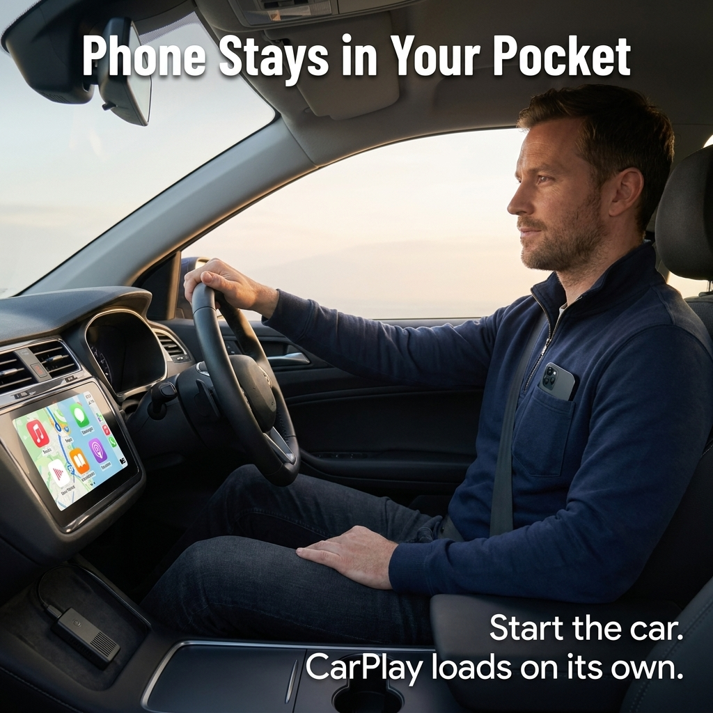 DriveFlow™ — Enable Wireless CarPlay or Android Auto in 5–15 Seconds