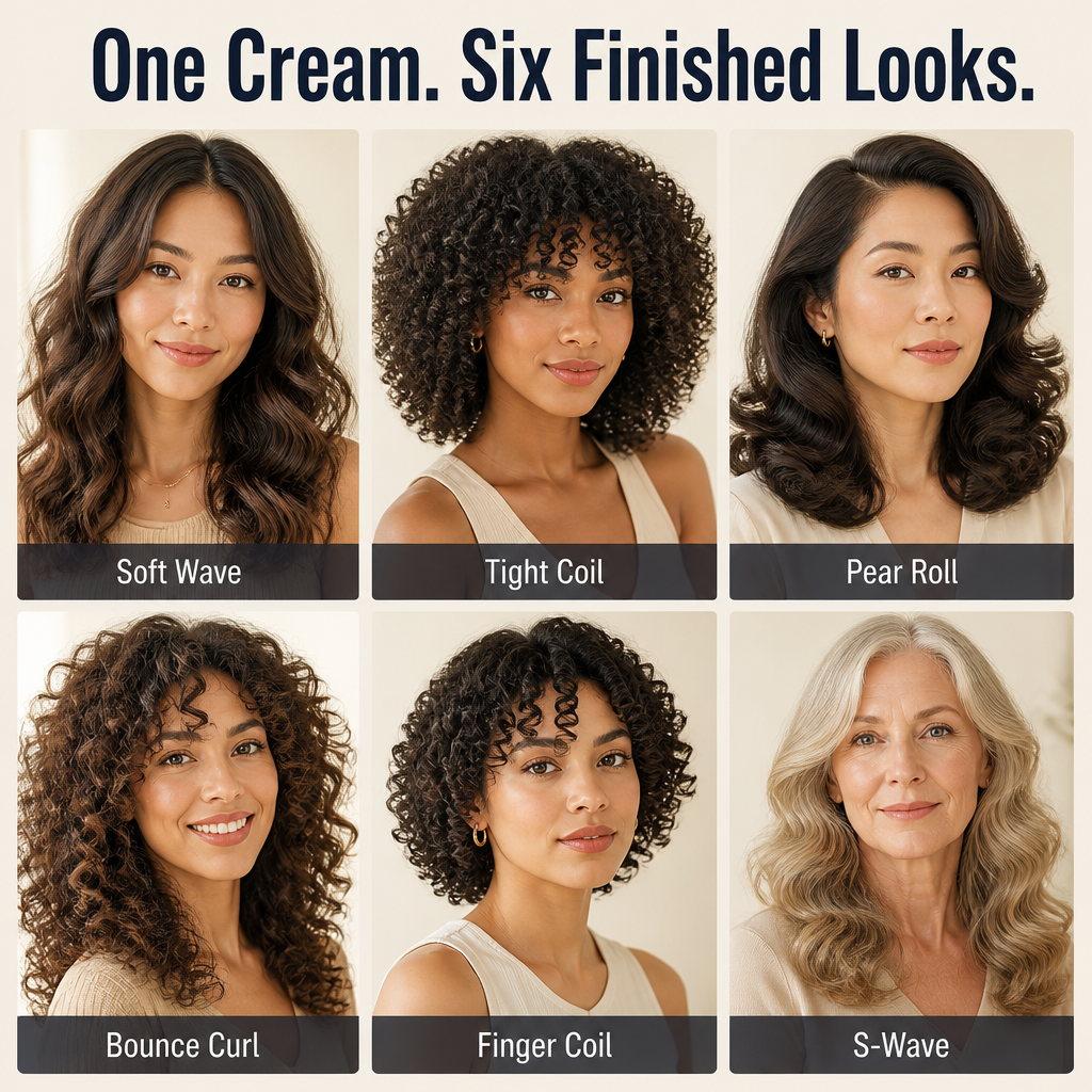 BounceCurl™ — Swap 4 Curl Products for a Single Pump with 78-Hour Hold