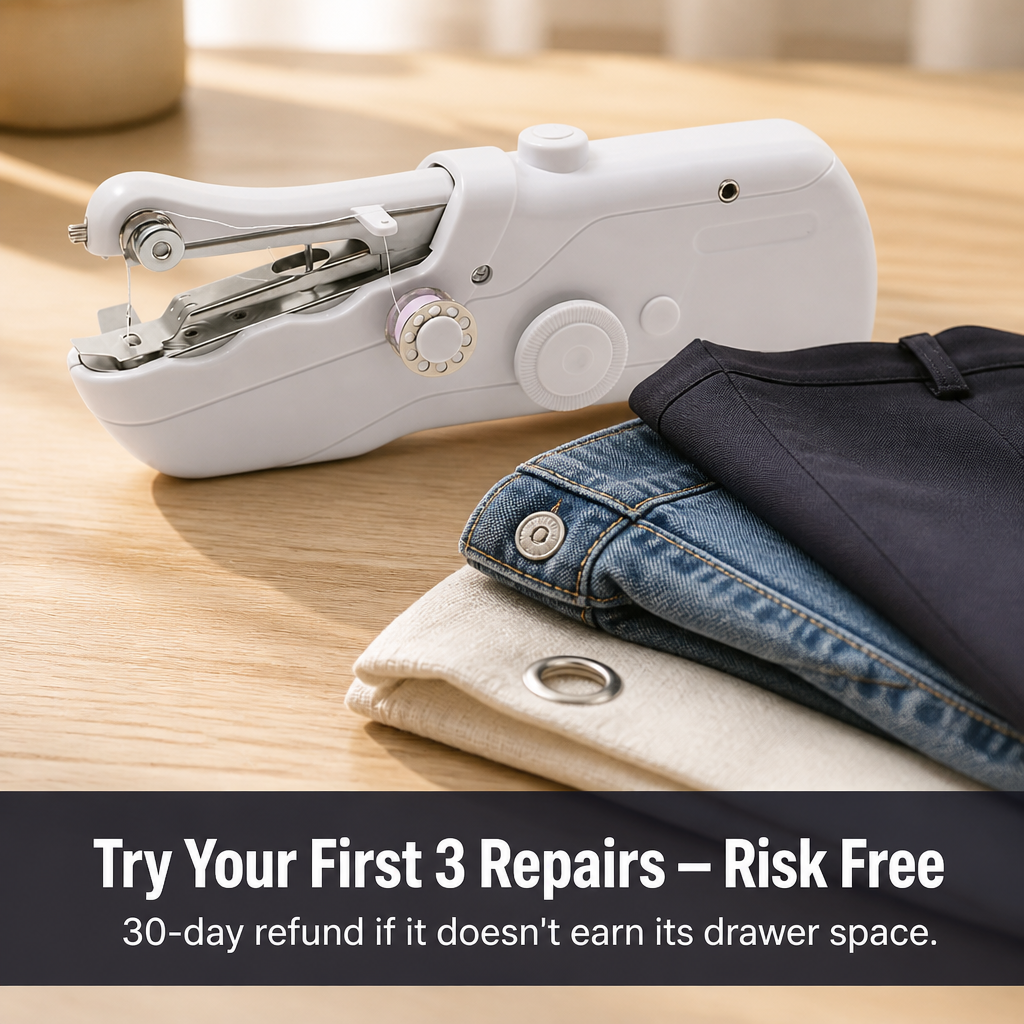 StitchLite™ — Fix Hems, Patches & Rips In Less Than A Minute