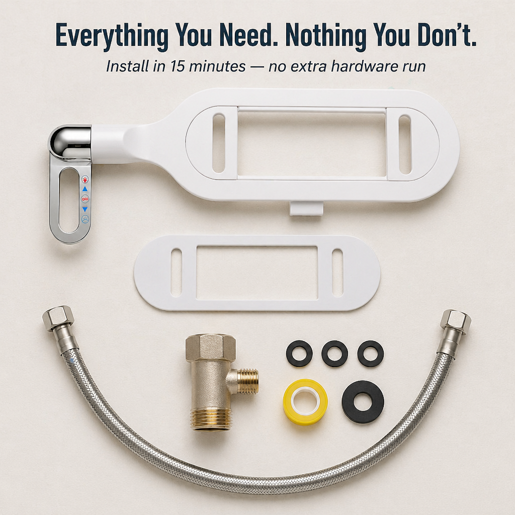 HydraPurify™ — Quit the Rough Wipe, Avoid the Plumber, Truly Feel Clean