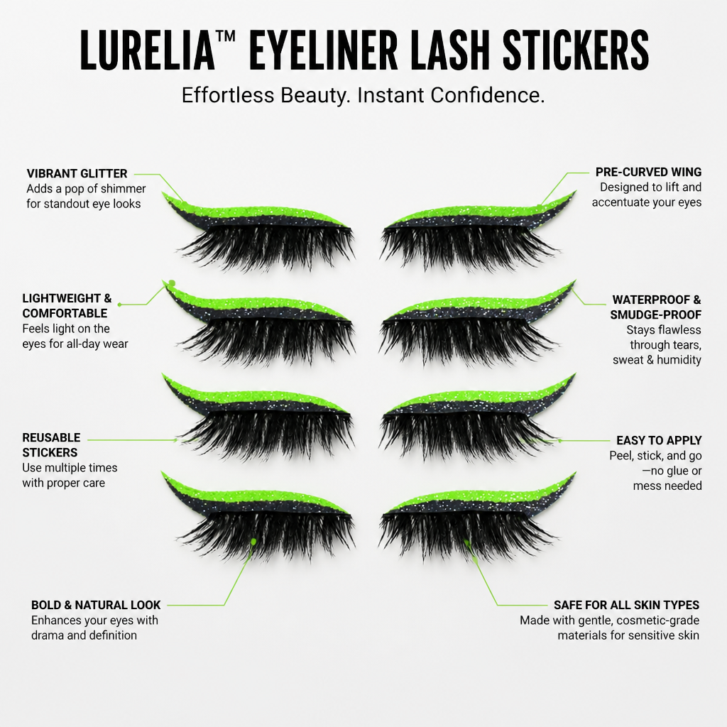 Lurelia™ — Unlock Effortless, All-Day Eye Confidence That Turns Heads