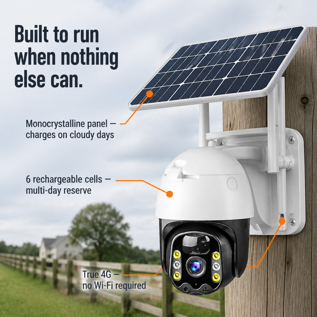 SecureVue™ — Protect Your Property Without Wires, Wi-Fi, or Power Sources