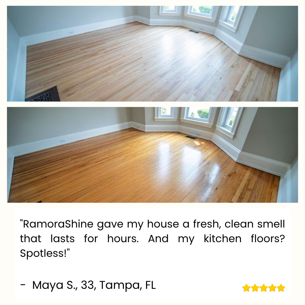 RamoraShine™ — Restore Your Floors’ Stunning Glow Without Scrubbing
