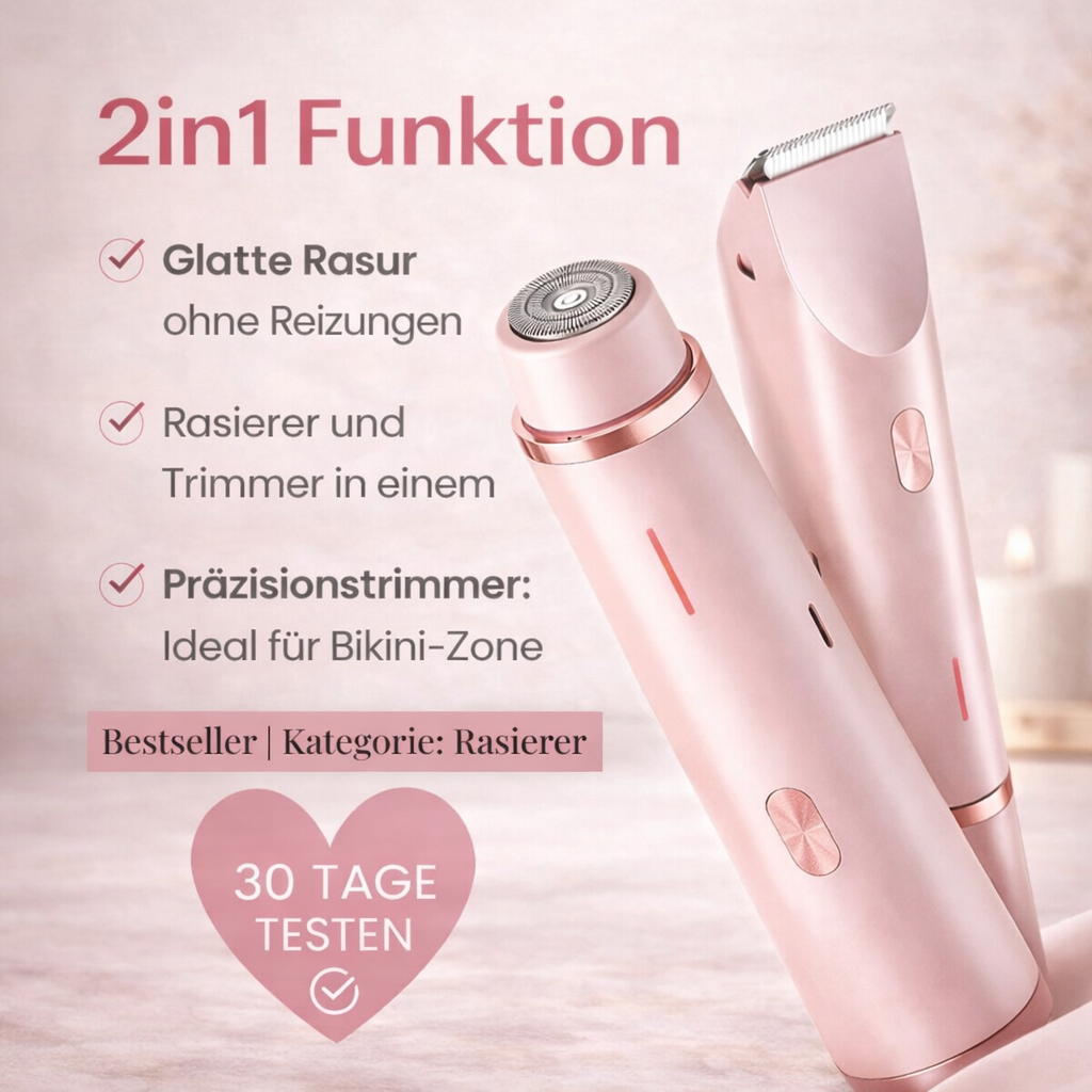 SilkSmooth Women's Electric Shaver | Gentle Hair Removal