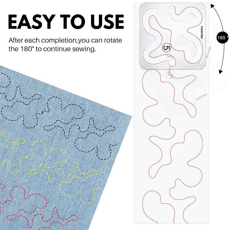 Acrylic Sewing Machine Quilt Template