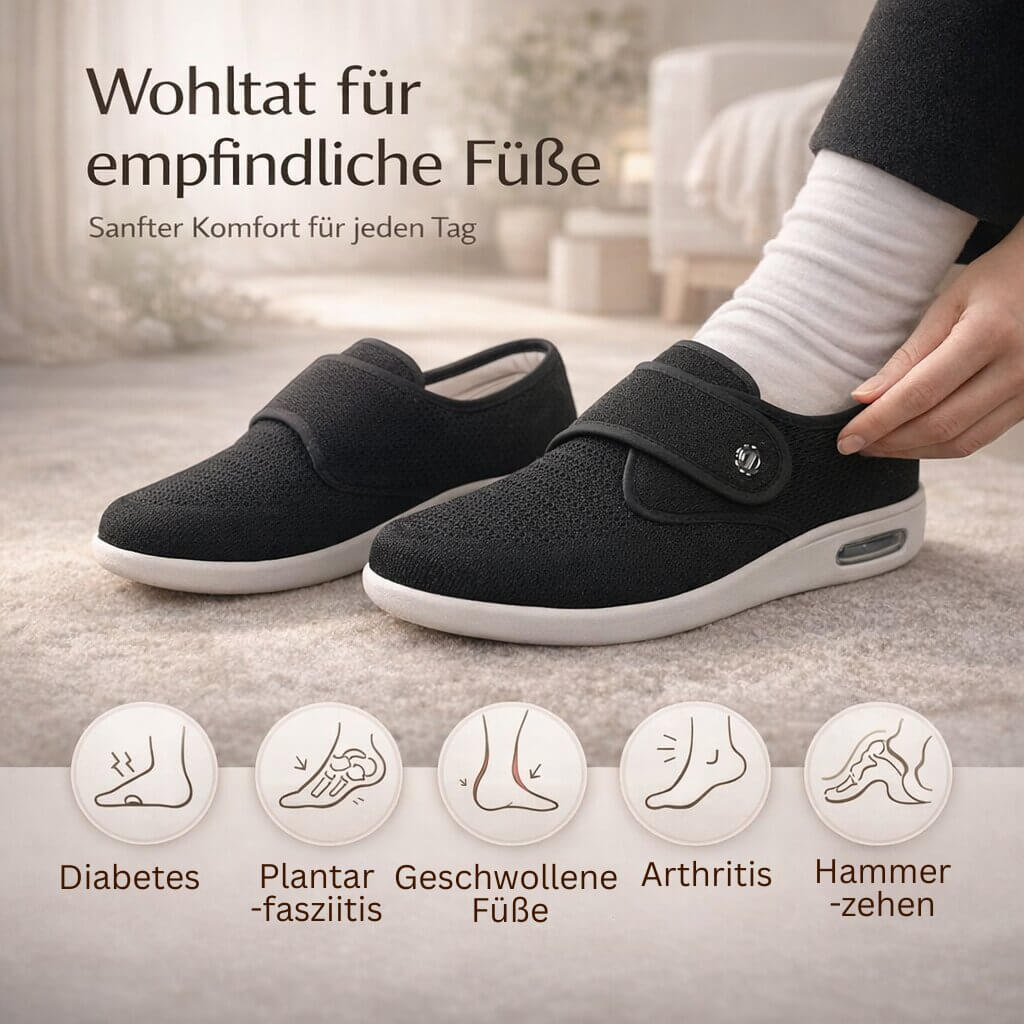 ComfortFit Orthopedic Shoes for Men and Women | Wide Diabetic Footwear