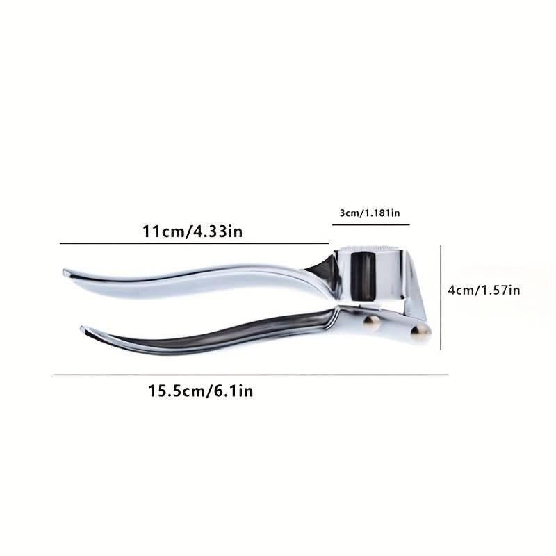 Garlic Crusher Tool – Heavy Duty Press for Efficient Mashing