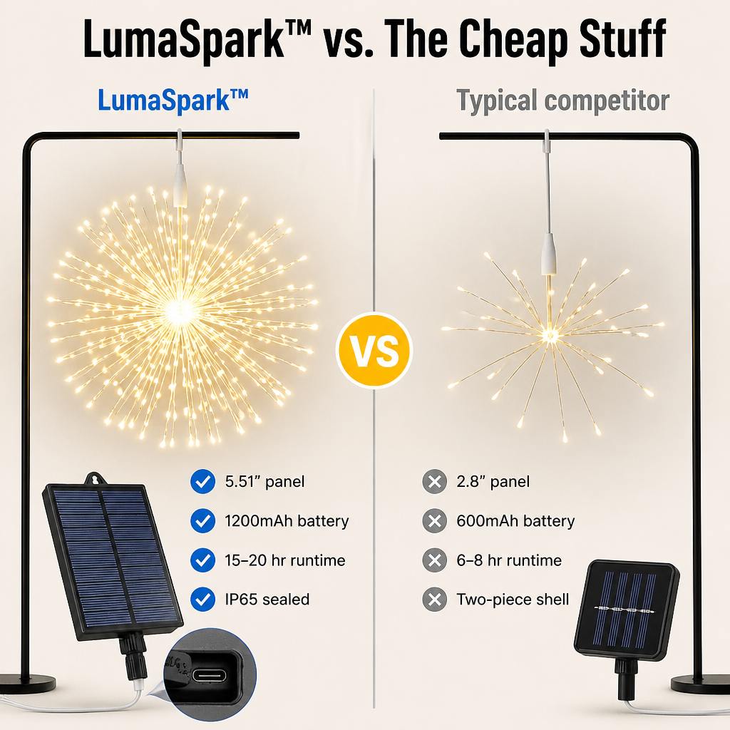 SolarFlare™ — Transform Your Nights with Dazzling, Weatherproof Brilliance That Never Fades