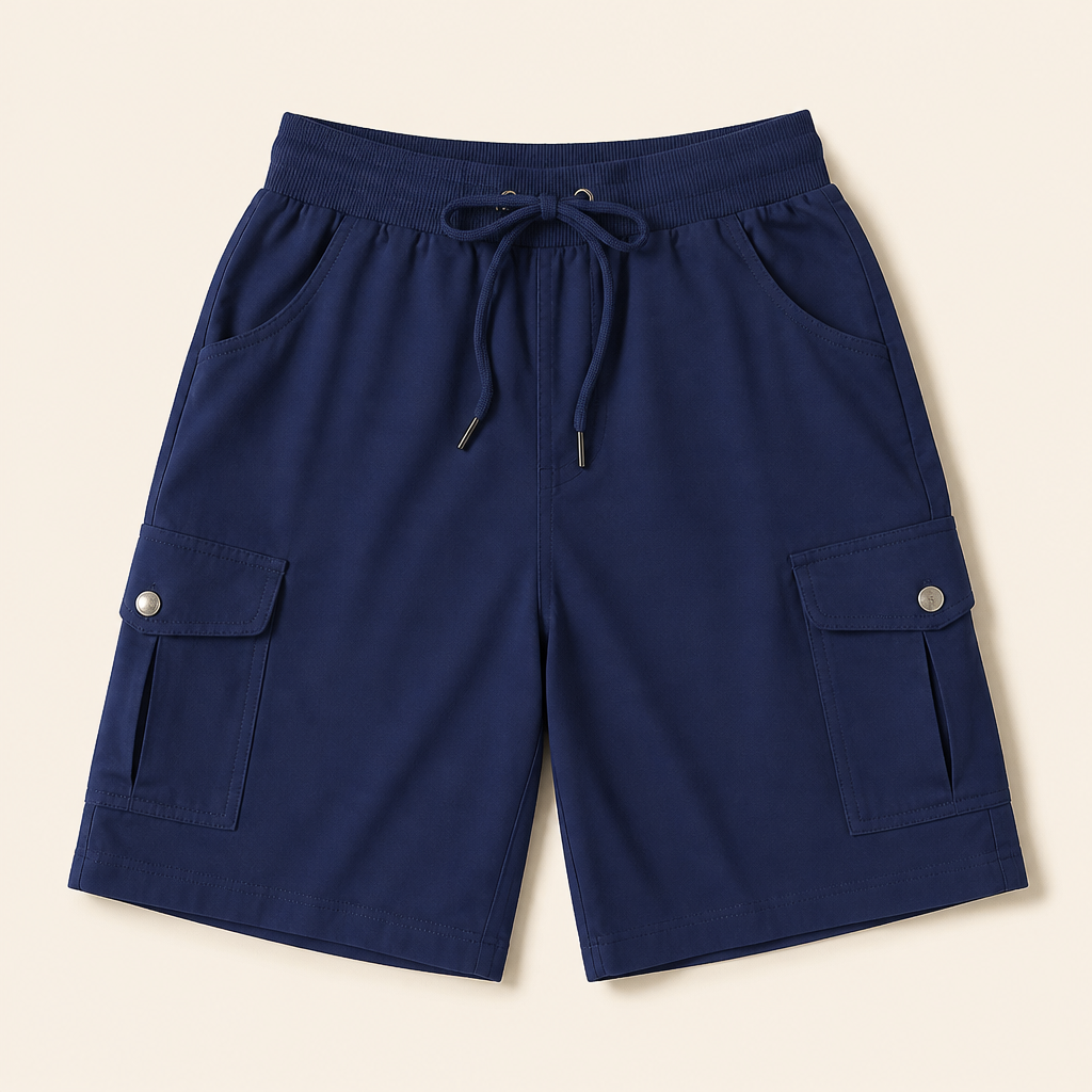 VentureLux™ – Bermuda Cargo Shorts with UPF 50 and Quick-Dry Fabric
