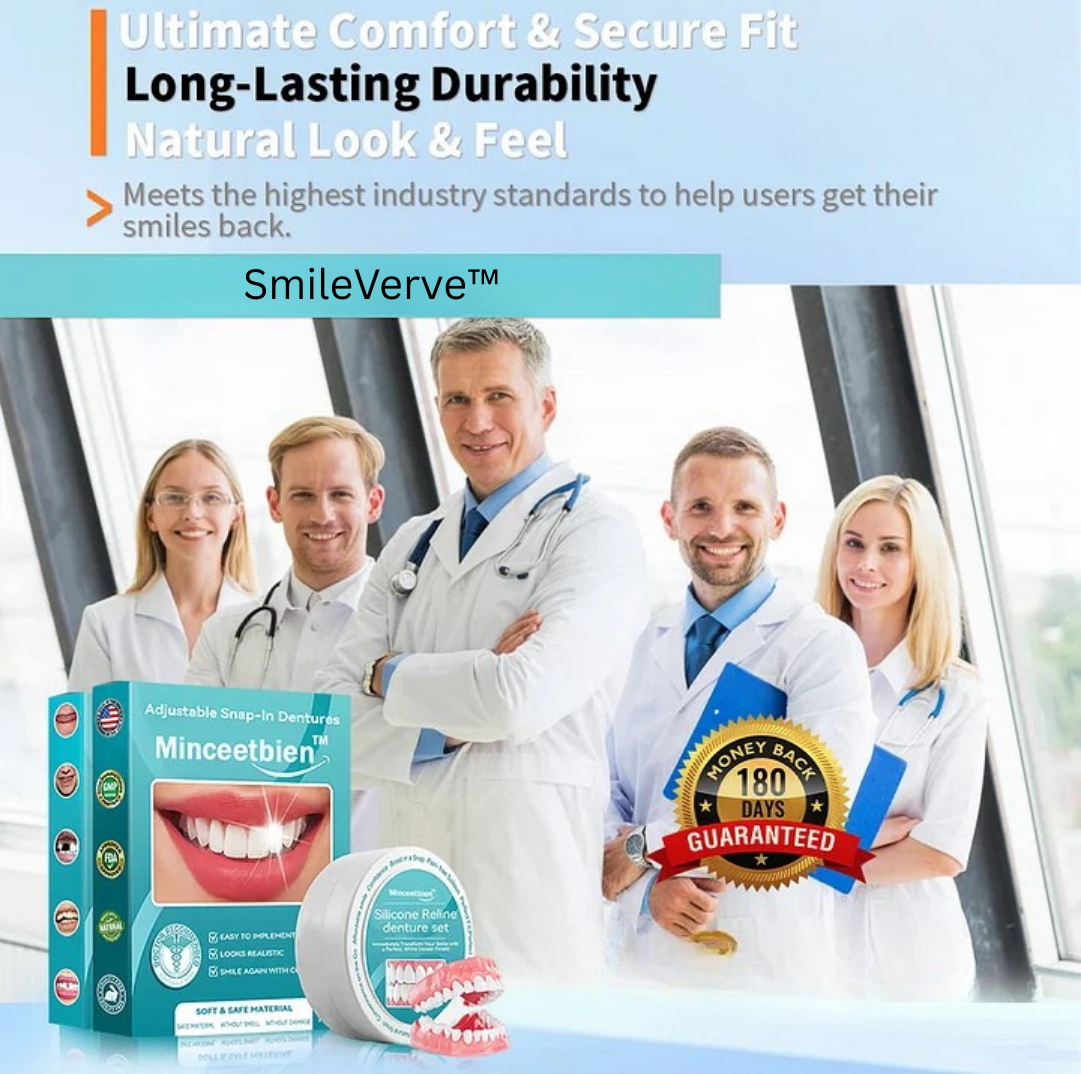 FlexiSmile™ — Unlock Pain-Free Confidence with a Perfectly Secure, Natural-Looking Smile