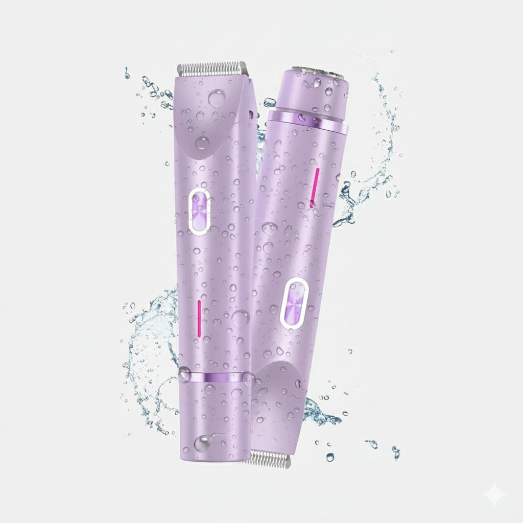 LumiSlide™ Precision Trimmer — Glide into Effortless, Irritation-Free Smoothness Every Time