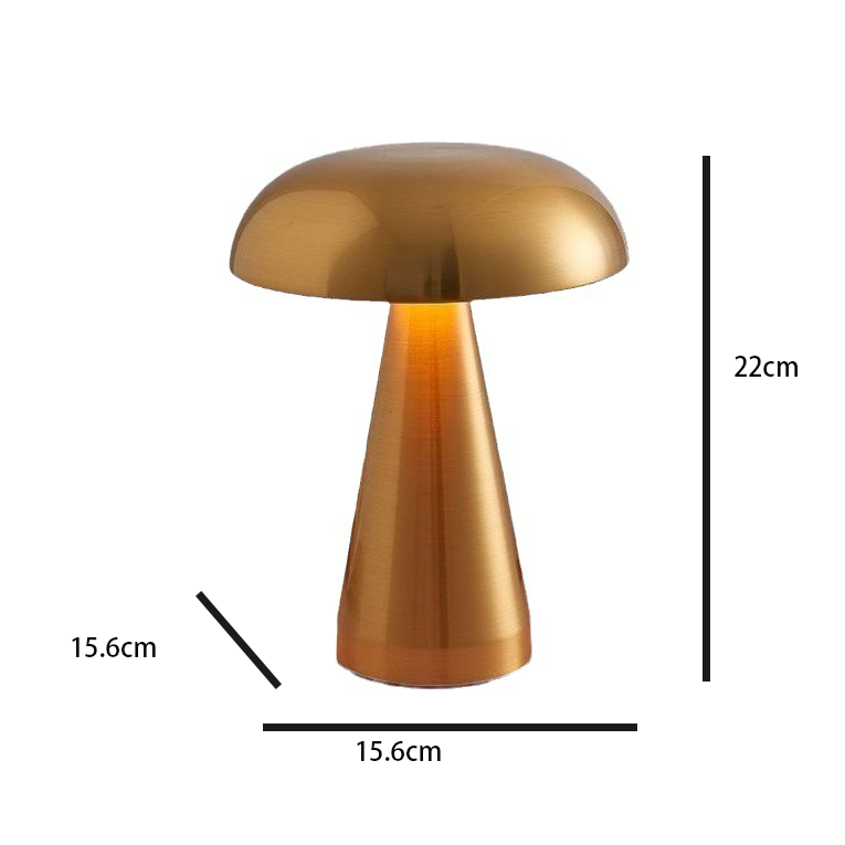 LunaLamp - Wireless USB rechargeable table lamp with adjustable dimming