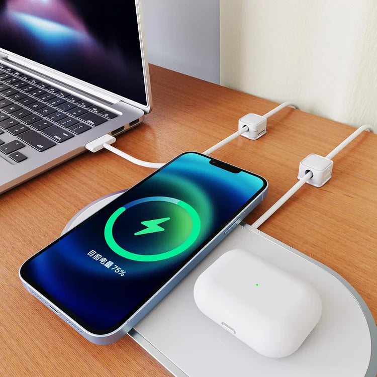 NexaSnap™ Magnetic Cable Keeper — Snap Your Cables Into Effortless, Clutter-Free Control