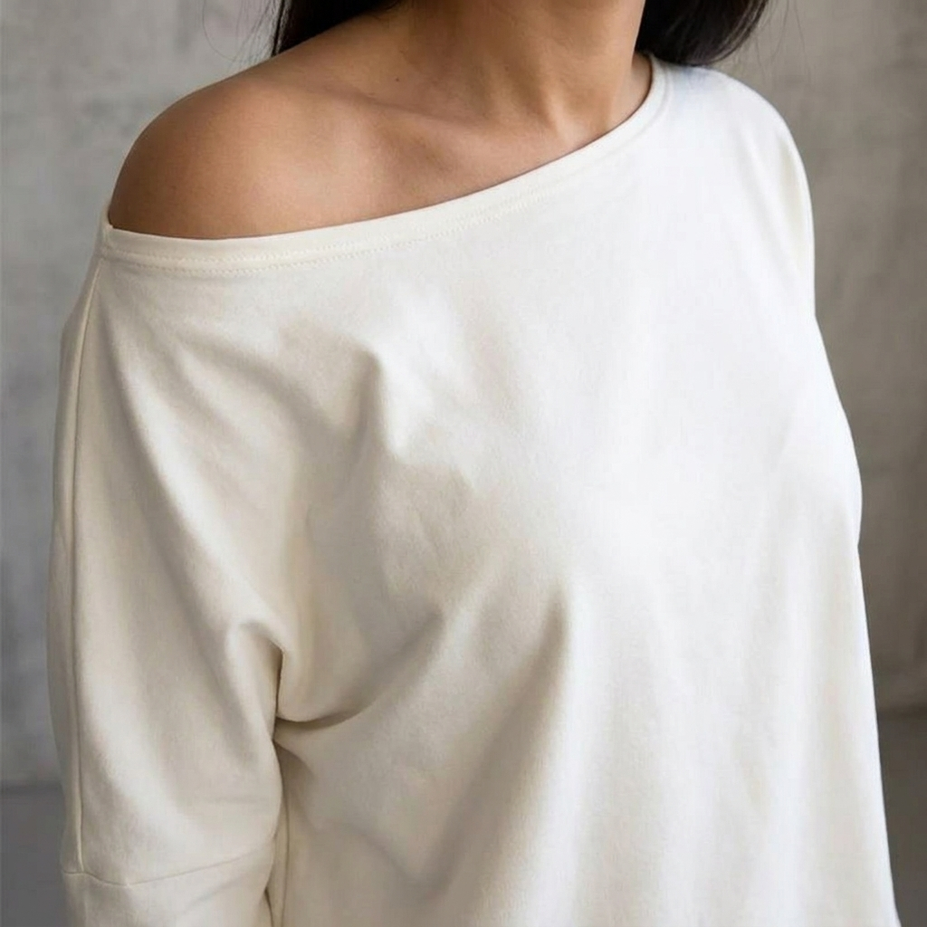 LuminaEase™ – Laid-Back Boat-Neck Top & Slimmed Pant Set