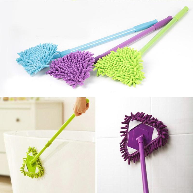 Triangular Mop with 180° Rotating Head for Easy Cleaning