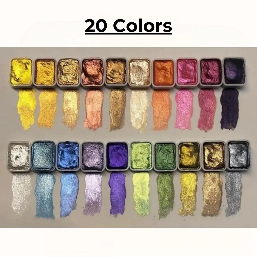 Watercolor Painting Set — Bright Hues for Inspired Artworks