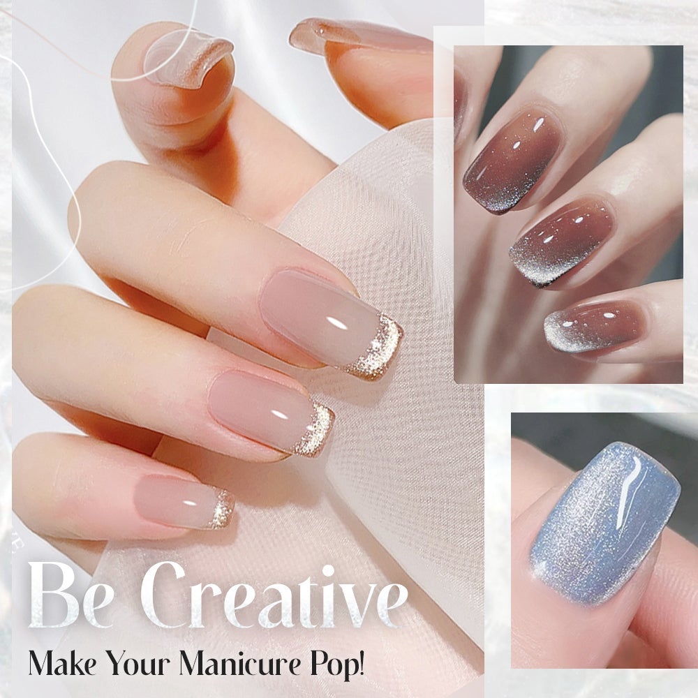 NovaLuxe™ Magnetic Gel Polish — Captivate Every Eye with Stunning, Ever-Changing Cosmic Nails