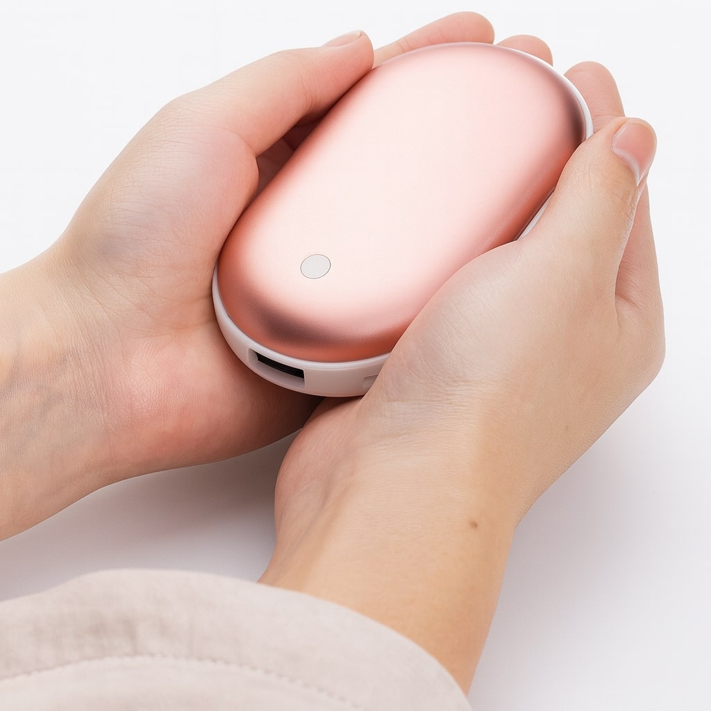 Pocket Heater | Electric Hand Warmers with Power Bank | 3 Heat Levels | HandHimmel