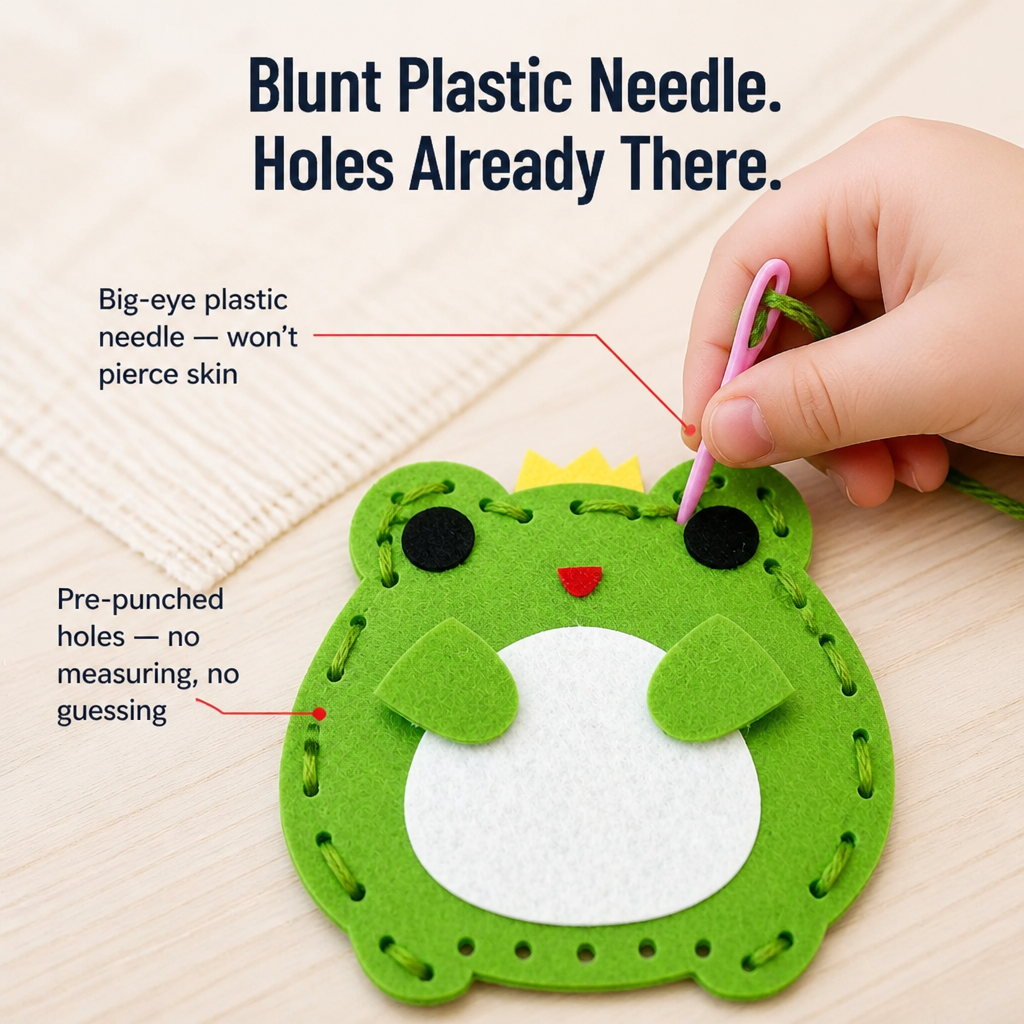 WhizKidz StitchCraft™ — Swap Screen Fights for Calm, Engaged Hands-On Focus That Endures