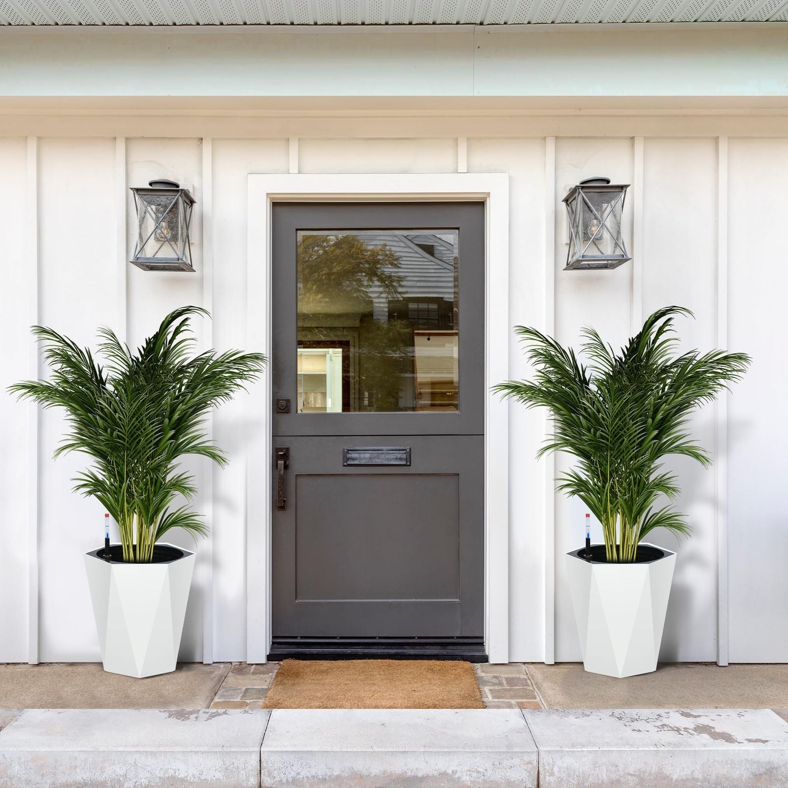 EcoGrow – Mobile Self-Watering Planter Duo