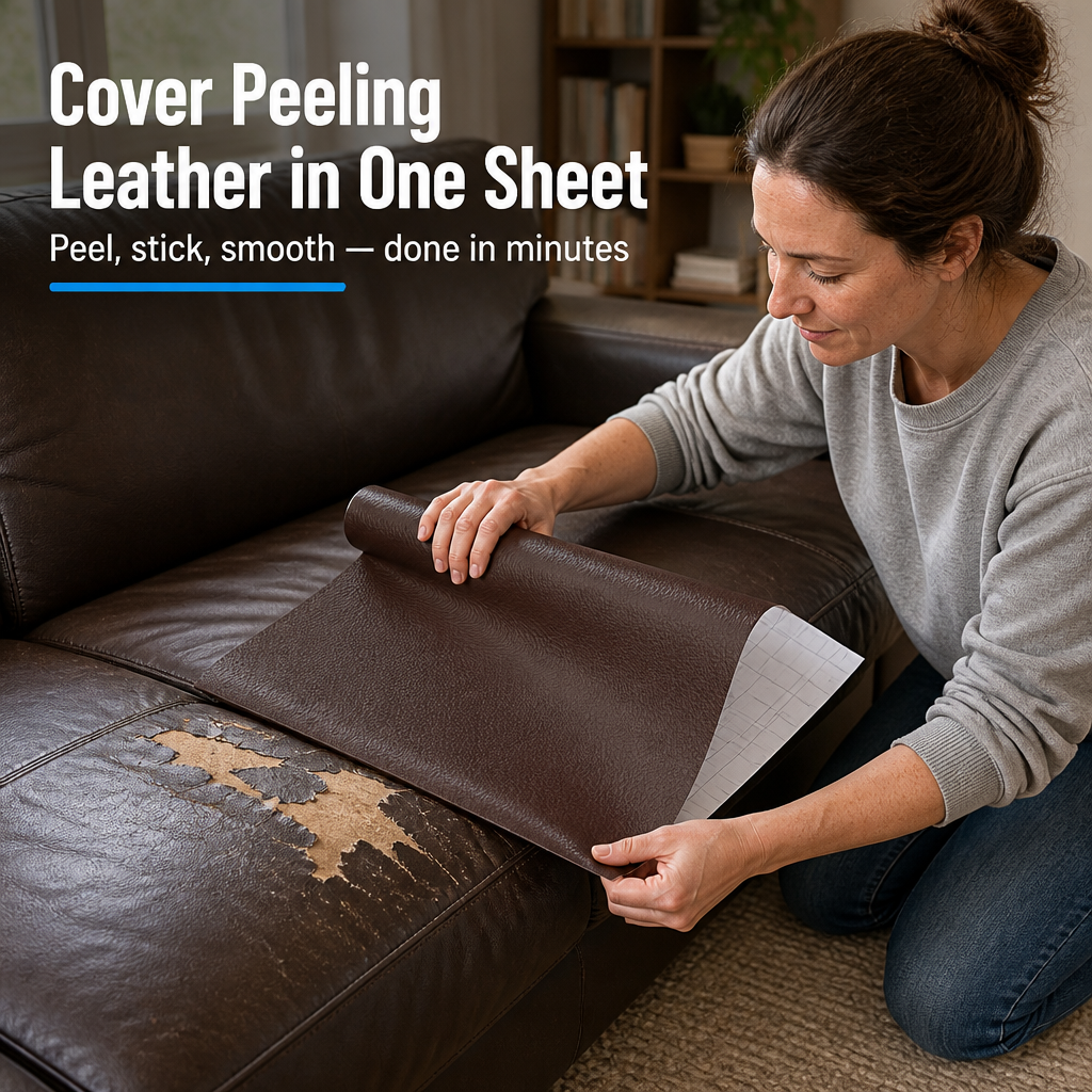 PatchPerfect™ — Conceal Peeling Sofas, Worn Auto Seats & Cracked Leather Fast