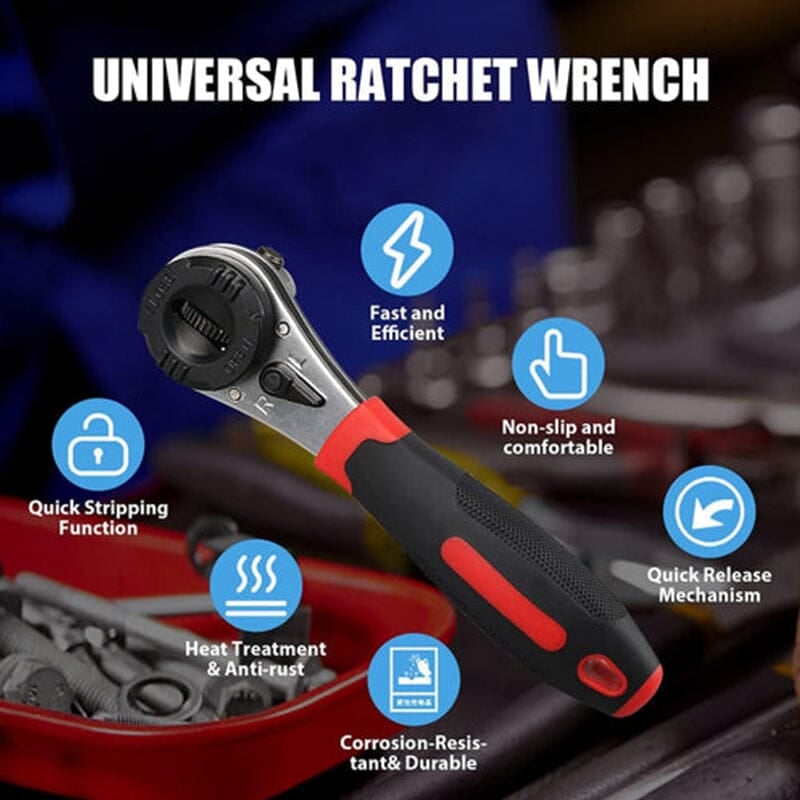 PowerFlex™ Ratchet Wrench — Master Every Bolt with Speed and Perfect Control