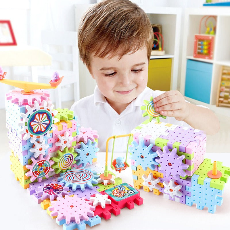 Dynamic GearBuilder™ — Ignite Your Child’s Genius with Every Build and Spin