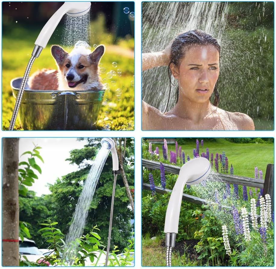 AquaPulse™ — Feel Instantly Refreshed Anywhere with a Powerful, Wire-Free Shower