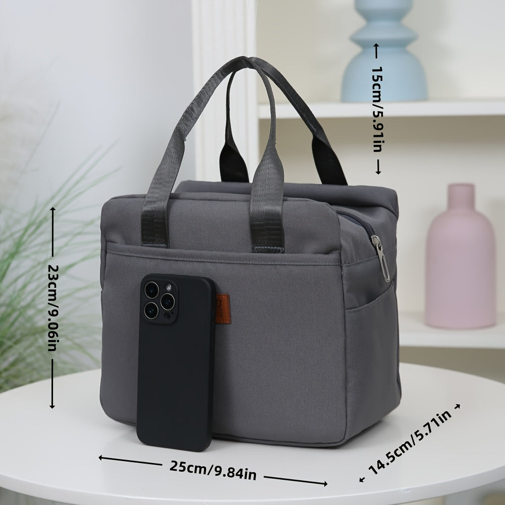 FreshMate - Square Insulated Lunch Box with Foil Lining