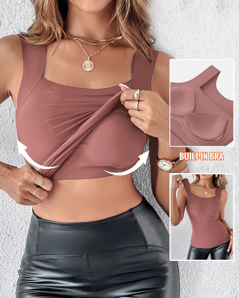 AmoraFlex™ Tank — Unmatched Comfort and Flawless Support That Moves With You All Day