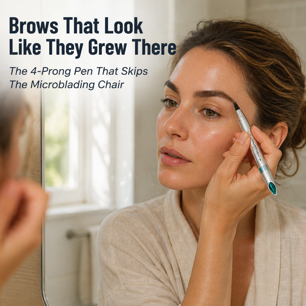 LumiFleur™ — Draw Naturally Real Brows Without the Microblading Chair
