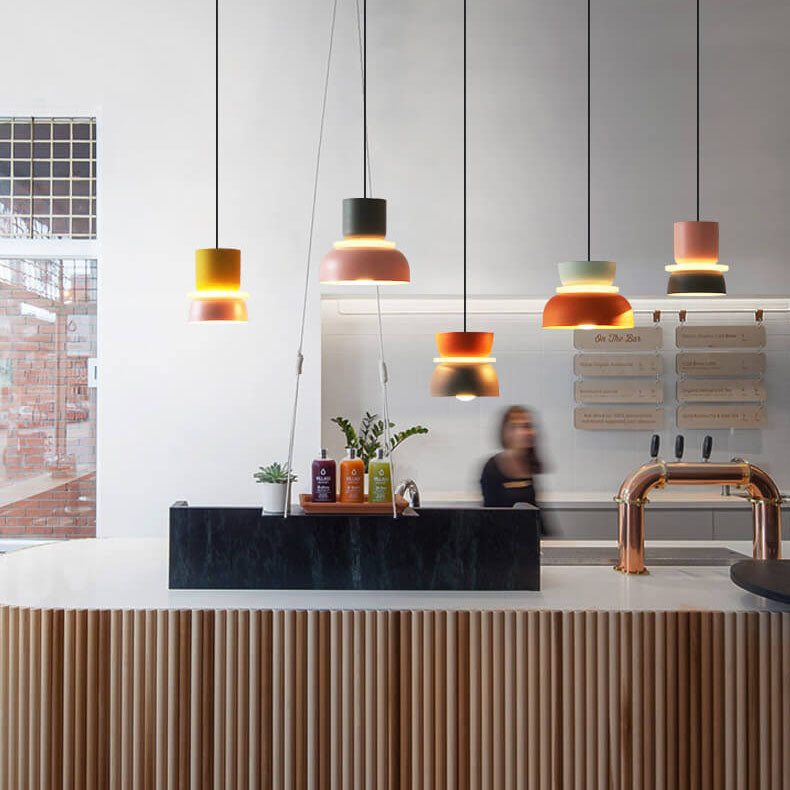 Macaron Style LED Pendant Light Fixture
