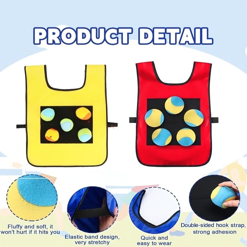 Safe Sticky Ball Game for Outdoor Play in the Backyard and Lawn
